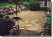 Natural stone supplier of Flagstone patio material.